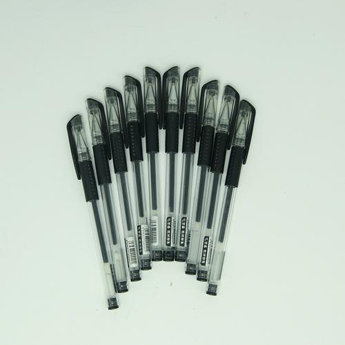 厂家直销办公中性笔 签字笔 考试笔 大欧标签字笔黑色0.5mm水笔